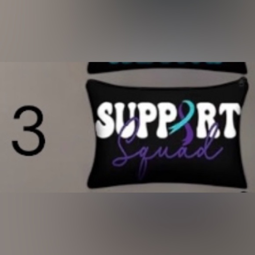 Suicide Prevention Awareness Set: 1 Pen, 1 Note pad, 1 Makeup Bags, 1 Bracelet - Picture 7 of 16